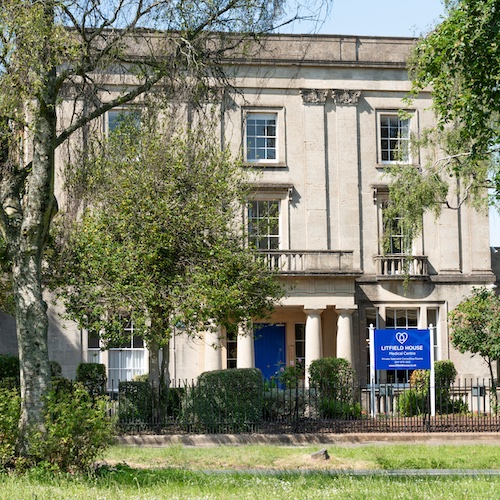 Bristol skin clinic Litfield House exterior