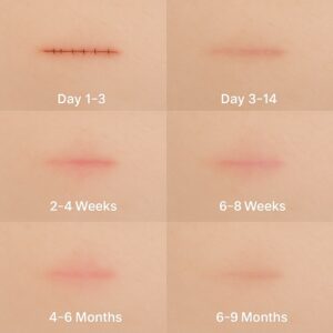 Mole Removal Ellipse Excision Wound Healing